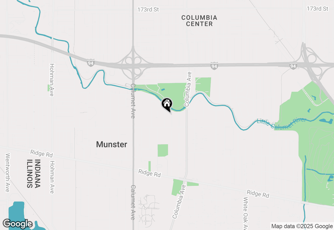 Map of 8013 Monaldi Drive, Munster, IN 46321