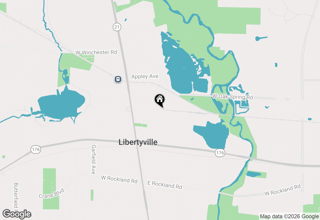Map of 310 E Church Street #201, Libertyville, IL 60048
