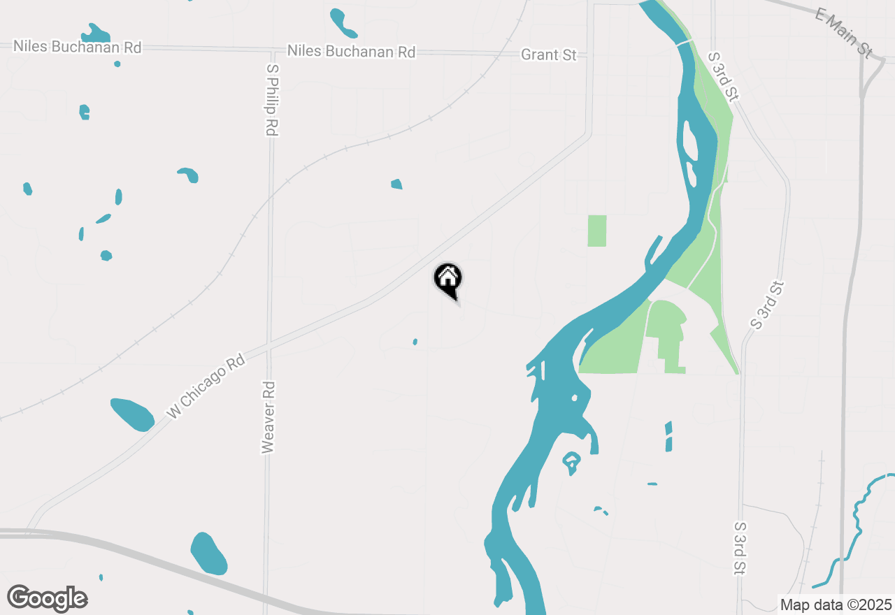 Map of 1010 Tomahawk Lane, Niles, MI 49120