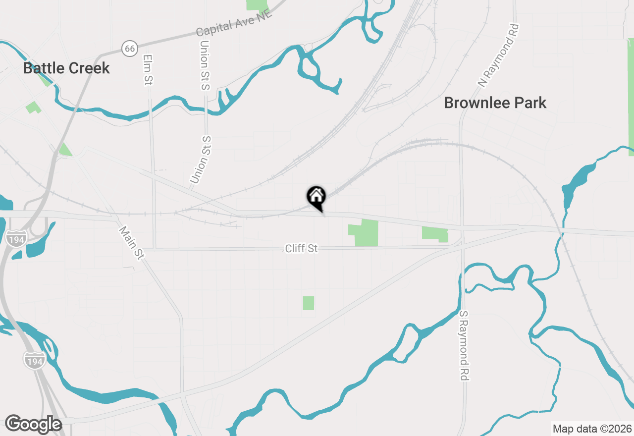 Map of 660 E Michigan Avenue, Battle Creek, MI 49014
