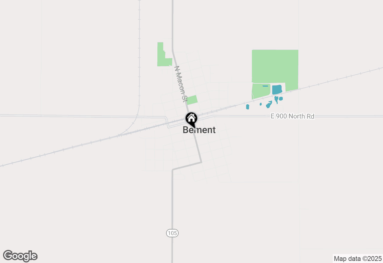 Map of 201 S Macon Street, Bement, IL 61813