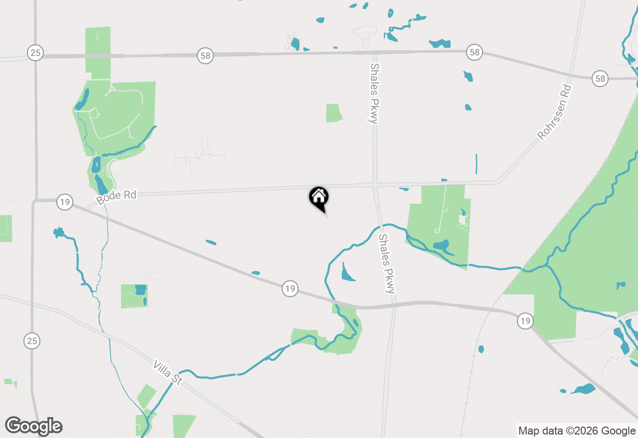 Map of 1294 Longford Circle, Elgin, IL 60120