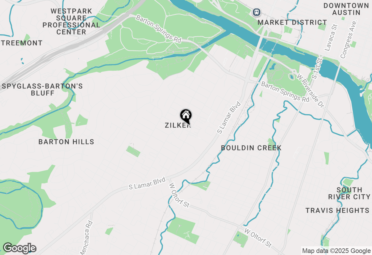 Map of 1405 Oxford Ave, Austin, TX 78704