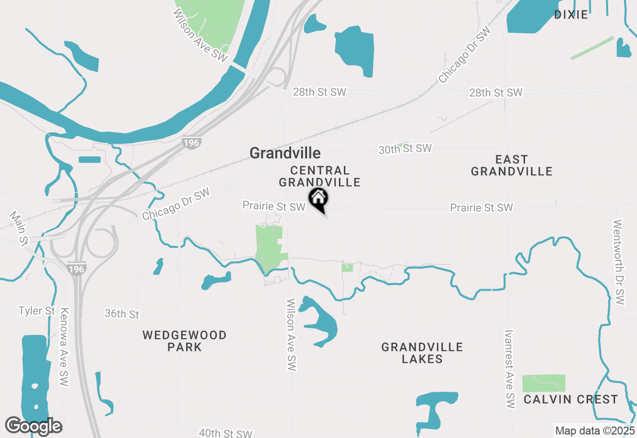 Map of 3875 Henry Street Sw, Grandville, MI 49418
