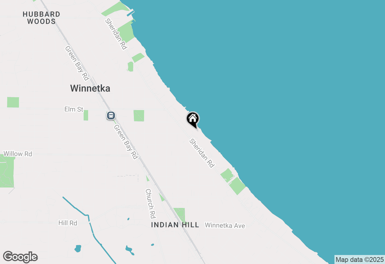 Map of 445 Sheridan, Winnetka, IL 60093