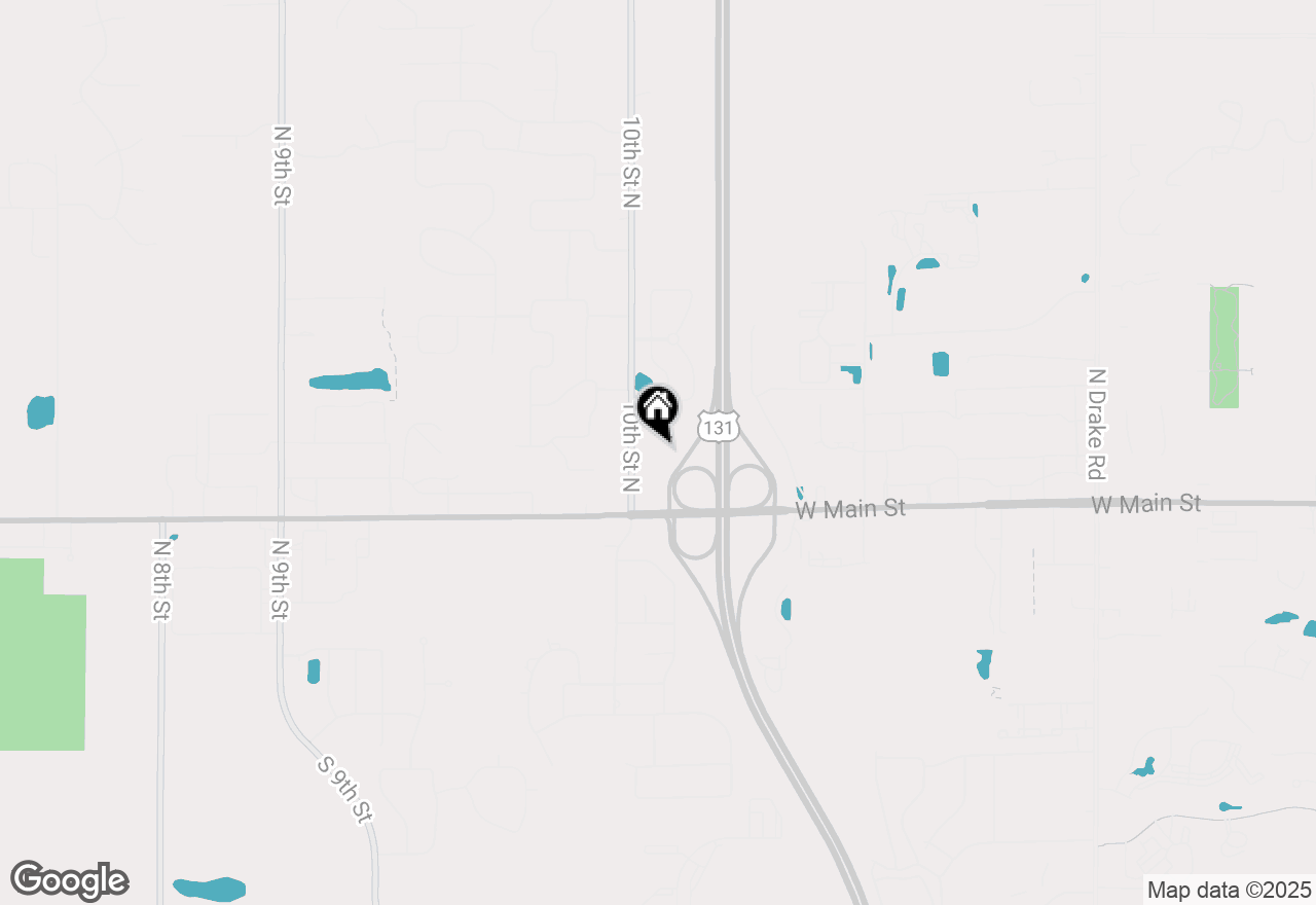 Map of 1090 10th Street N #200, Kalamazoo, MI 49009