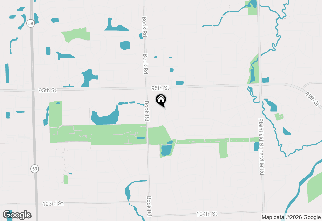 Map of 3207 Barnes Lane, Naperville, IL 60564