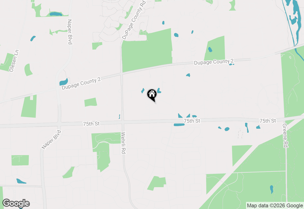 Map of 8S263 College Road, Naperville, IL 60540