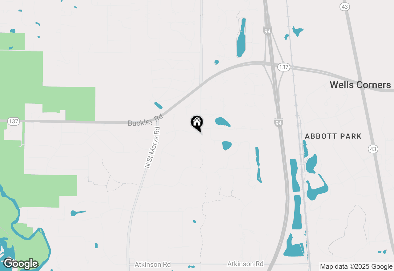 Map of 1887 White Fence Lane, Green Oaks, IL 60048