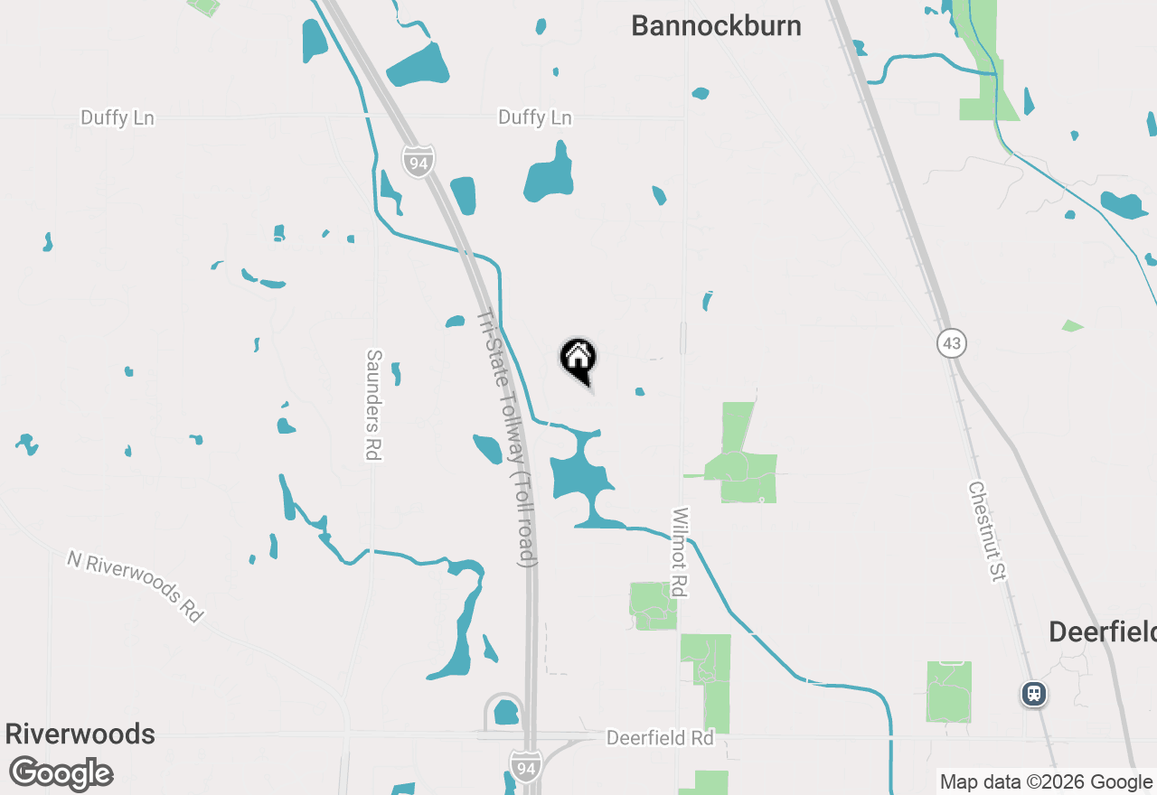 Map of 1760 W Chris Court, Deerfield, IL 60015