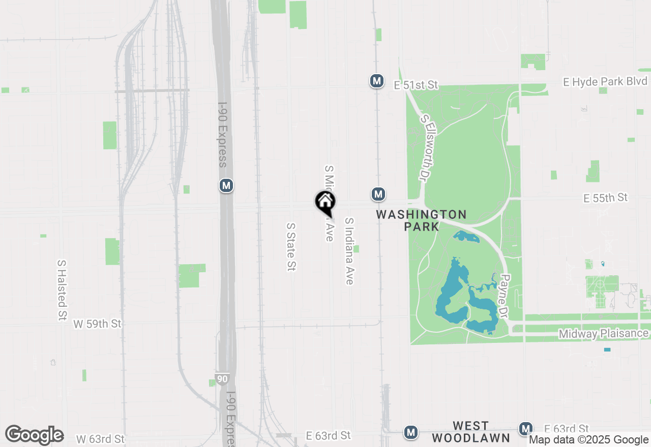 Map of 5530 S Michigan Avenue, Chicago, IL 60637