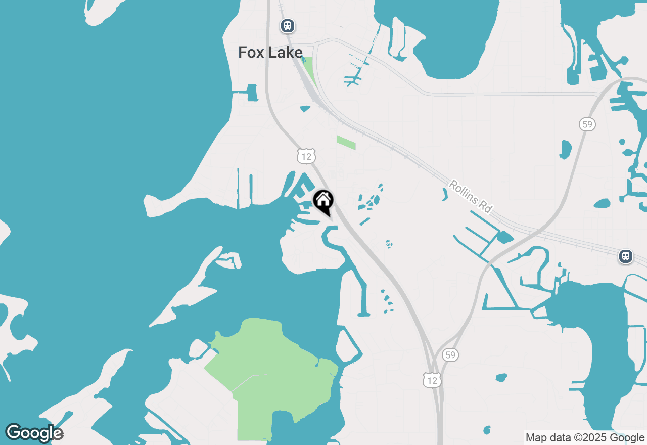 Map of 411 Kings Road, Fox Lake, IL 60020