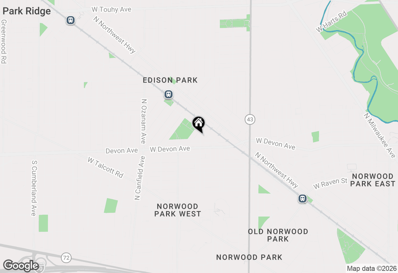Map of 6438 N Oketo Avenue, Chicago, IL 60631