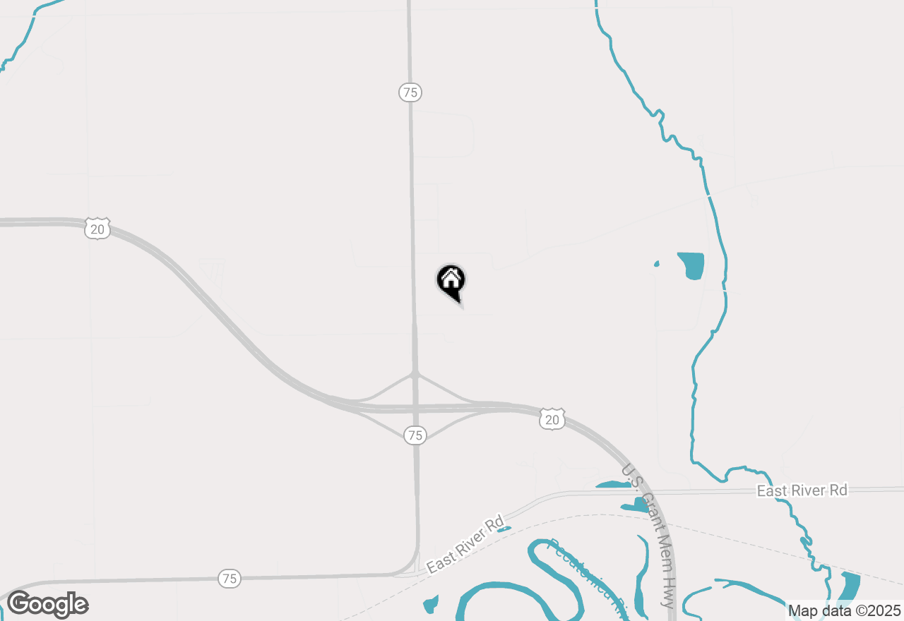 Map of 2128 Lancaster Heights Road, Freeport, IL 61032