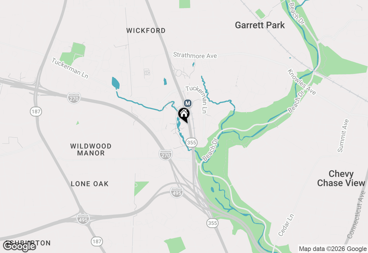 Map of 10424 Rockville Pike #202, Rockville, MD 20852