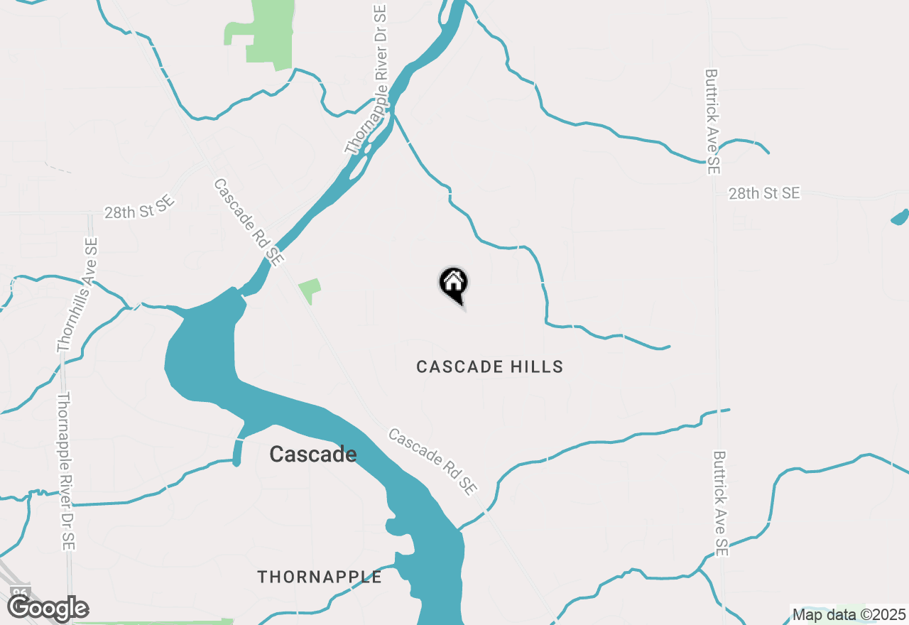 Map of 7358 Sheffield Drive Se, Ada, MI 49301