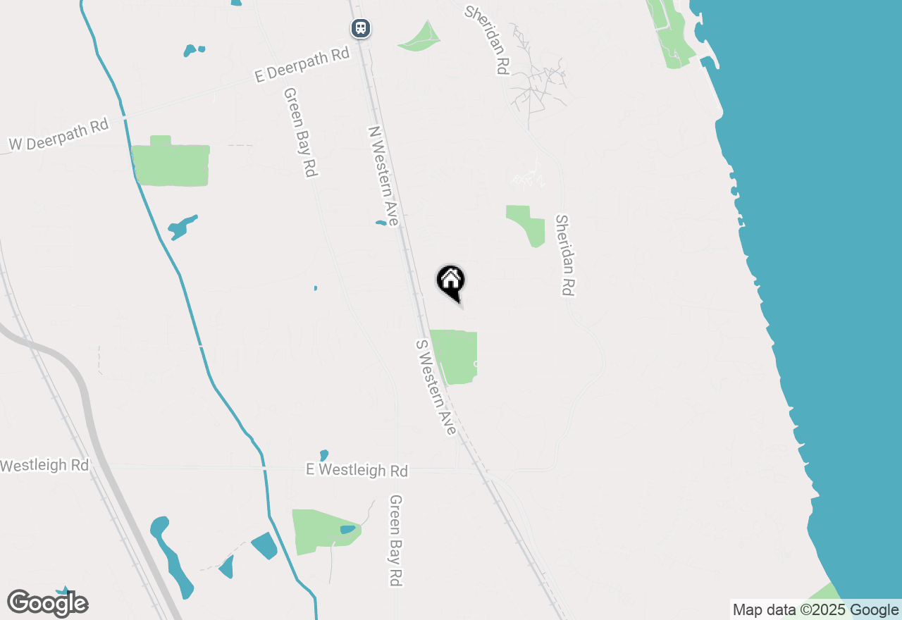 Map of 5 S June Terrace #5, Lake Forest, IL 60045