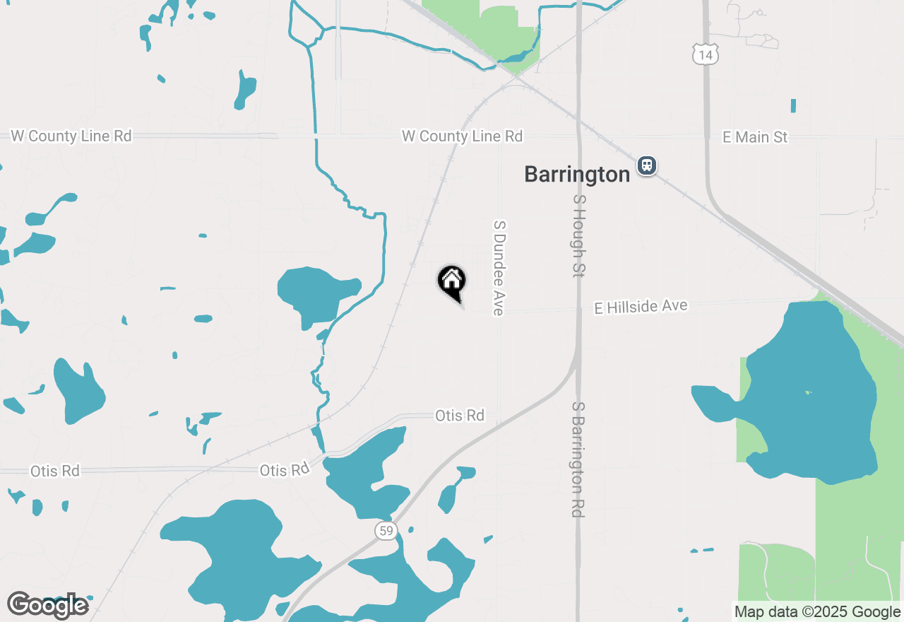 Map of 350 Westwood Drive, Barrington, IL 60010