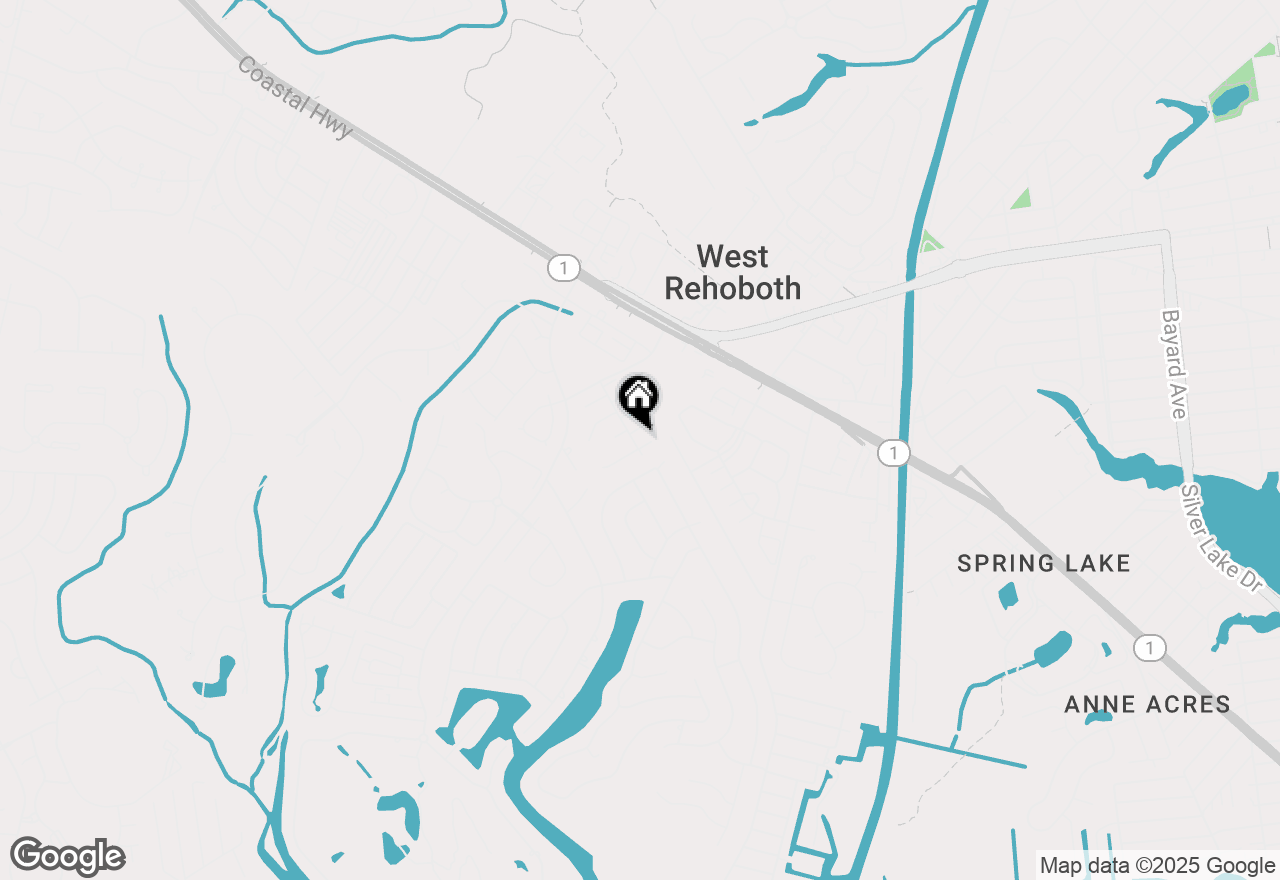 Map of 20327 Mallory Court, Rehoboth Beach, DE 19971