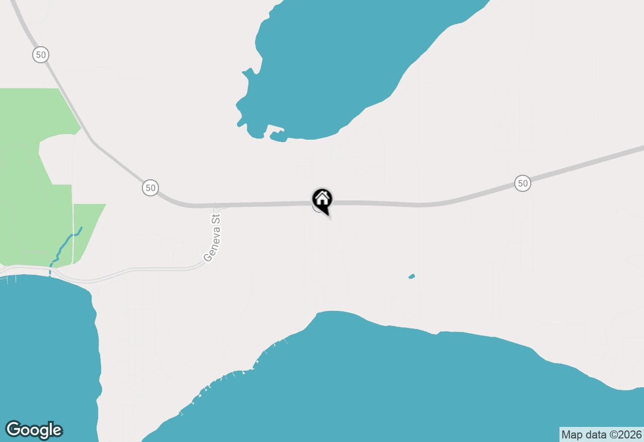 Map of N2473 Greenleaf Dr, Lake Geneva, WI 53147
