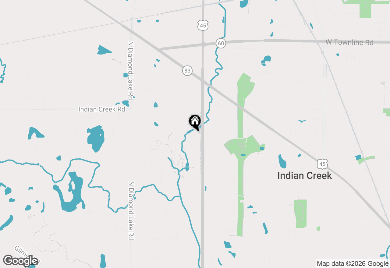 Map of 7234 Roxbury Court, Long Grove, IL 60060