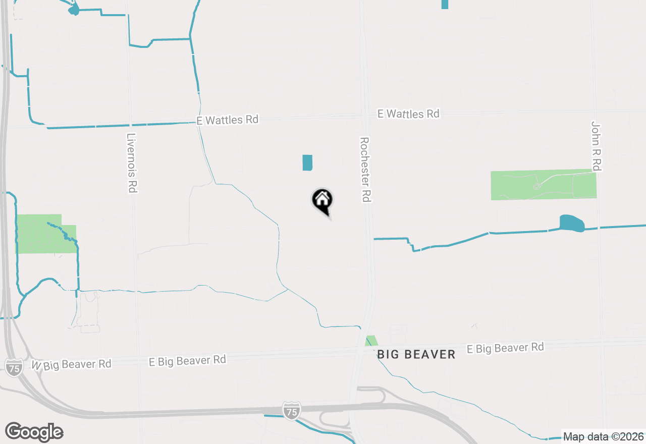 Map of 839 Colebrook Drive, Troy, MI 48083