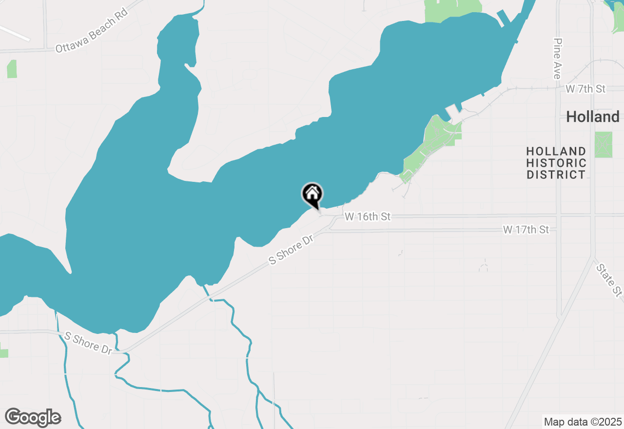 Map of 579 Crescent Drive, Holland, MI 49423