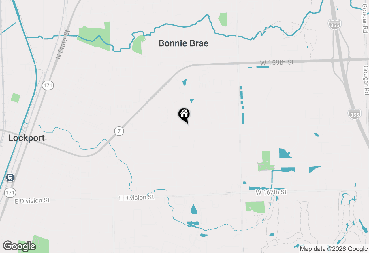 Map of 1125 Darin Drive, Lockport, IL 60441