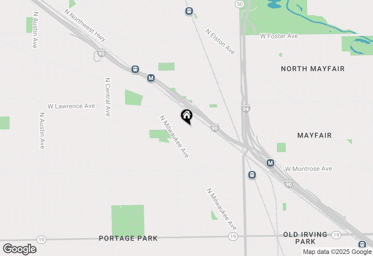 Map of 4633 N Leamington Avenue, Chicago, IL 60630