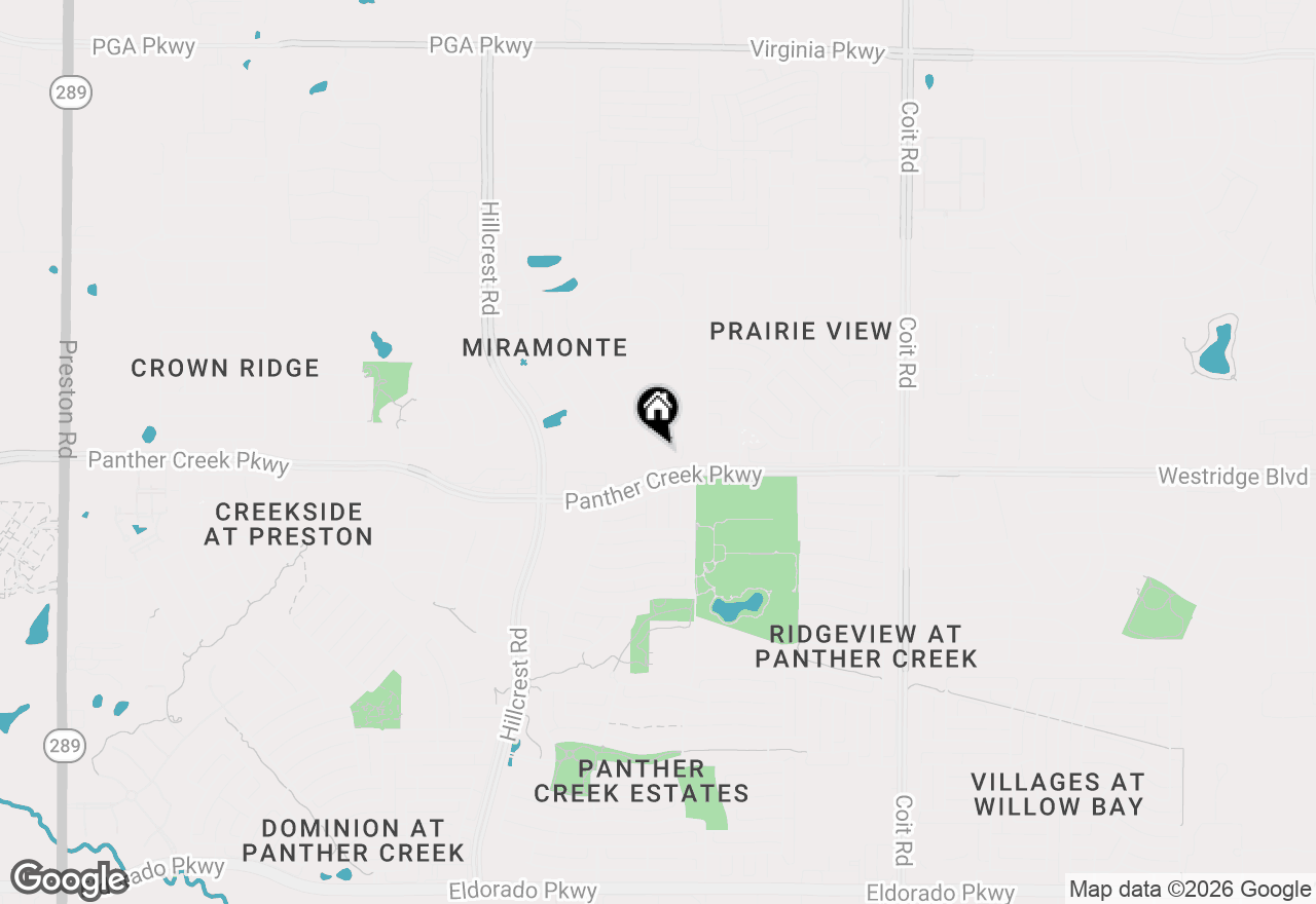 Map of 11615 Blanca Lane, Frisco, TX 75035