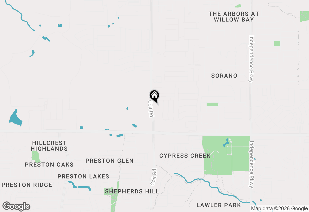 Map of 9562 Halma Trail, Frisco, TX 75035