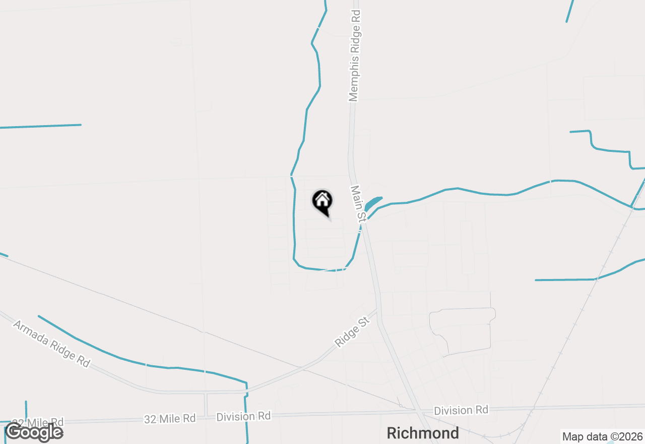 Map of 34950 Mourning Dove Lane, Richmond, MI 48062