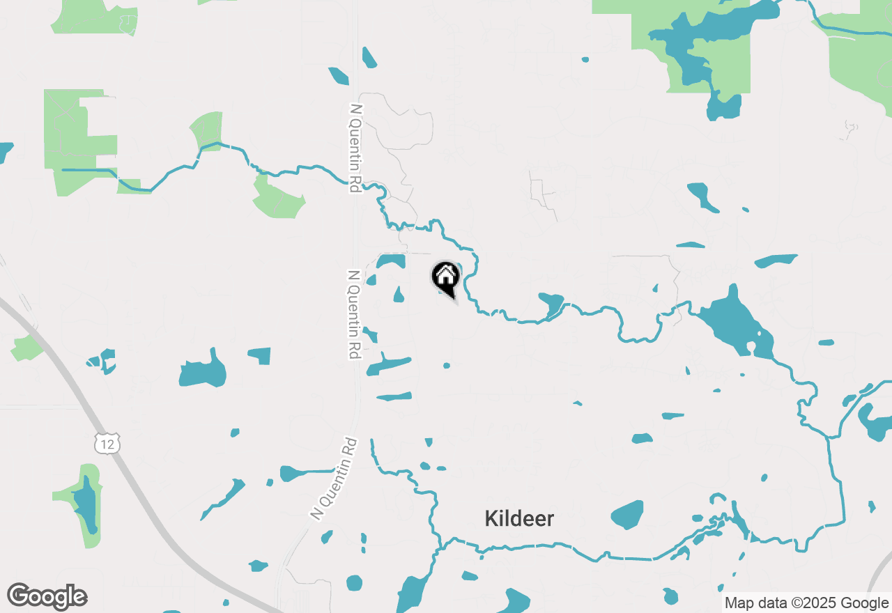 Map of 21845 N Wolter Lane, Kildeer, IL 60047