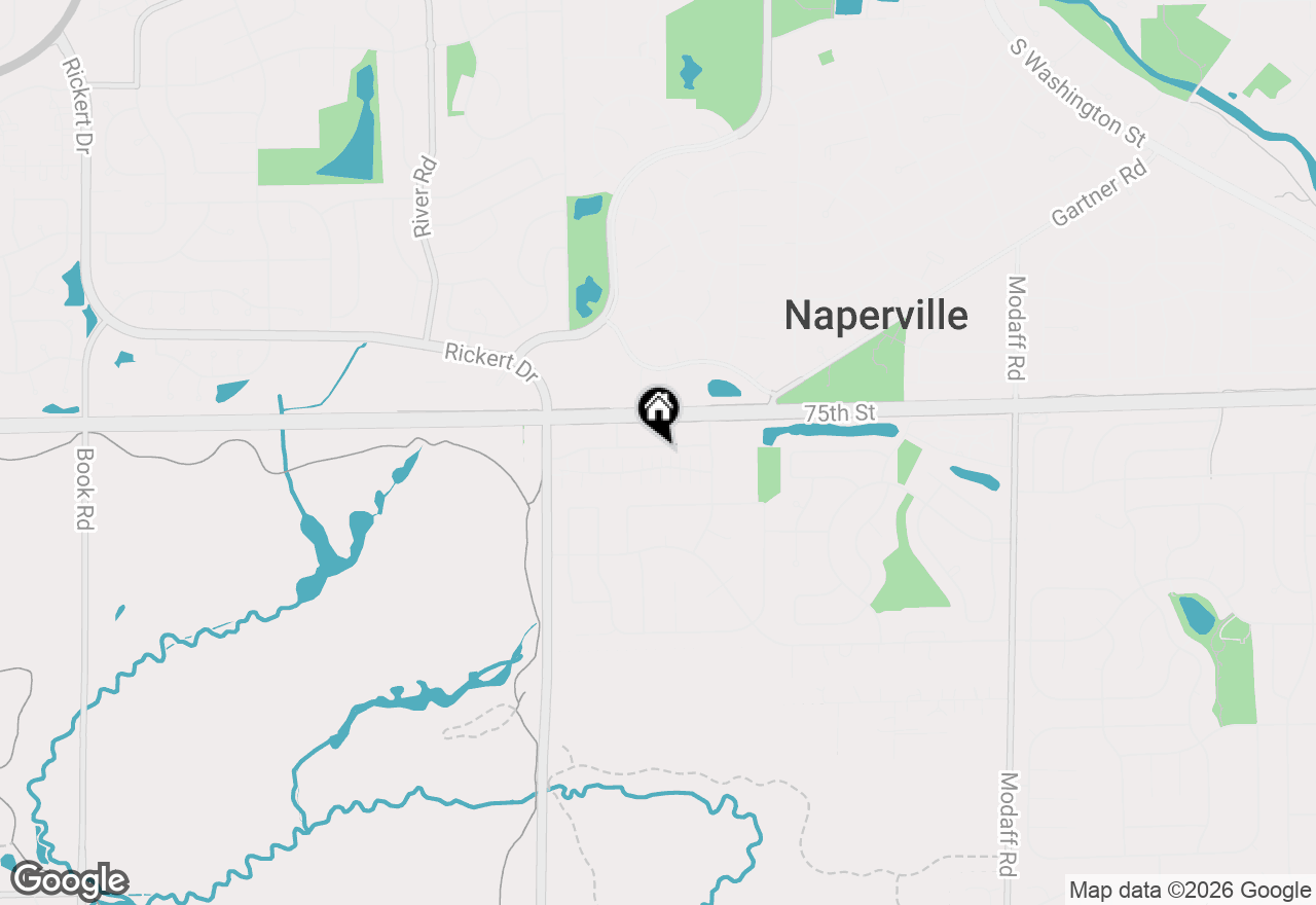 Map of 845 Havenshire Road, Naperville, IL 60565