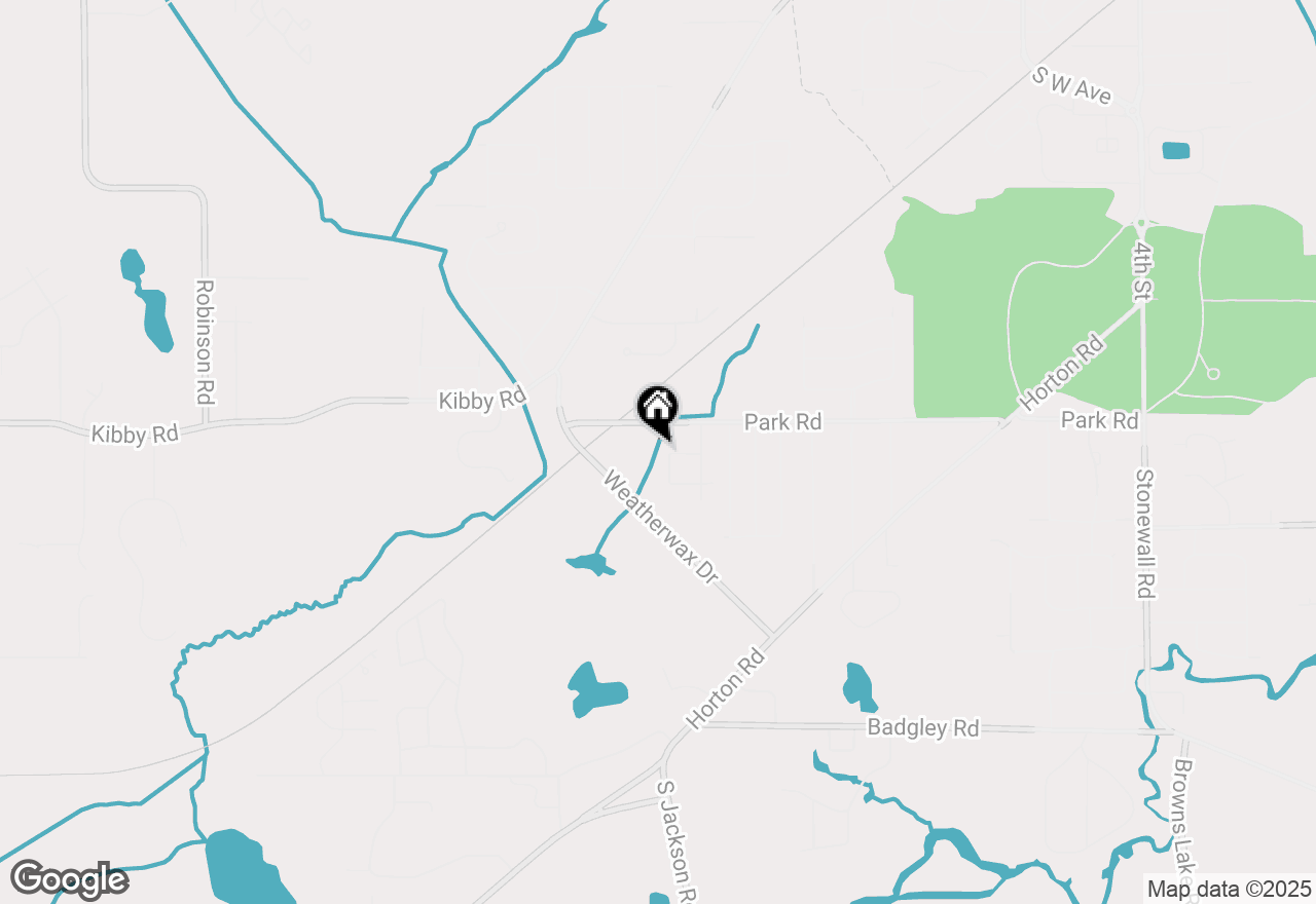 Map of 1836 W Argus Court, Jackson, MI 49203