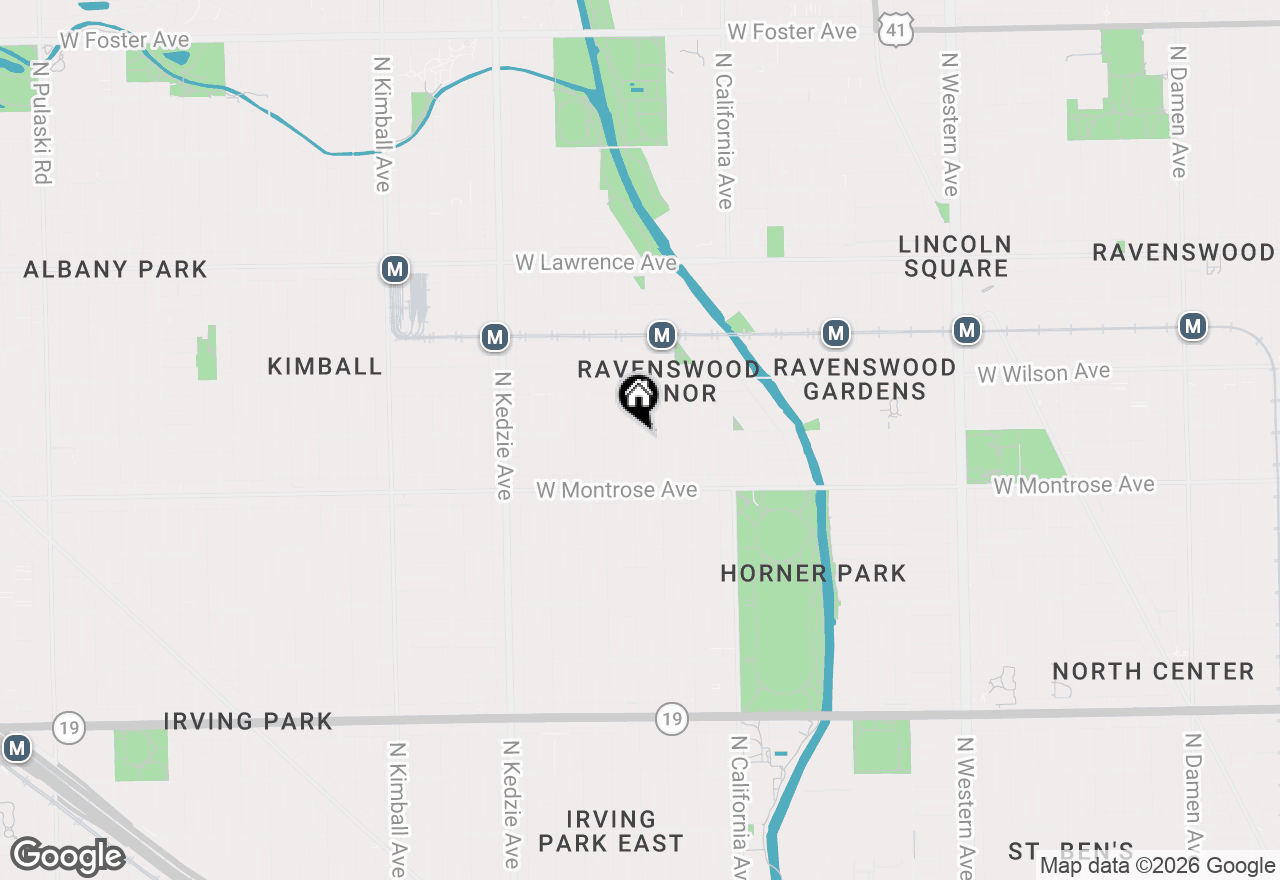 Map of 4454 N Richmond Street, Chicago, IL 60625