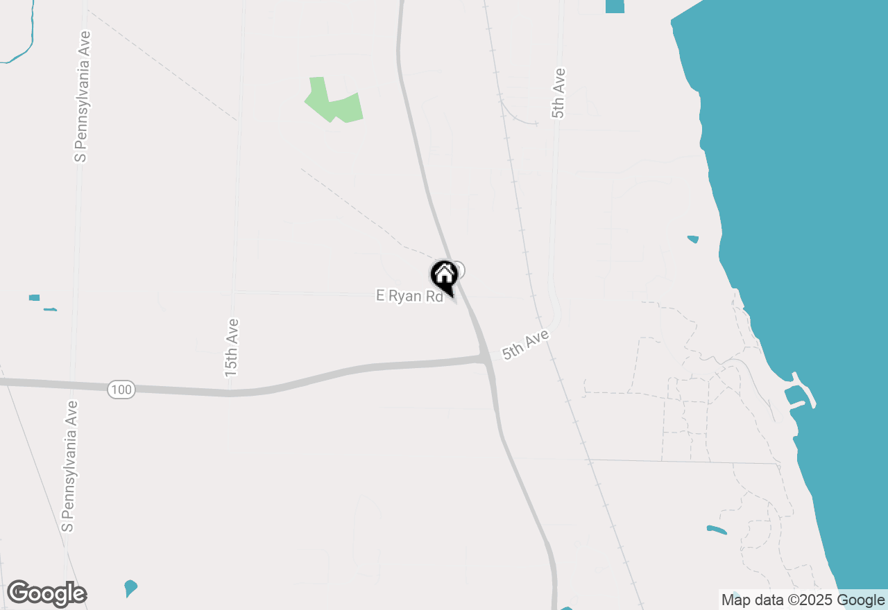 Map of 3727 E Ryan Rd, Oak Creek, WI 53154