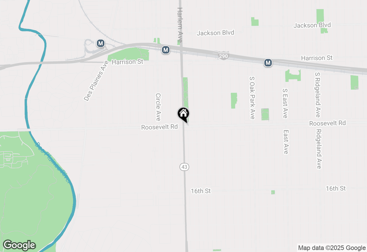 Map of 10060 W Roosevelt Road #1W, Westchester, IL 60154