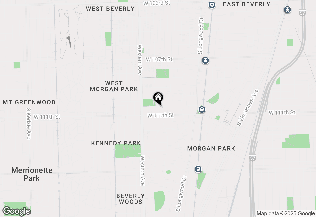 Map of 2253 W 110th Place, Chicago, IL 60643