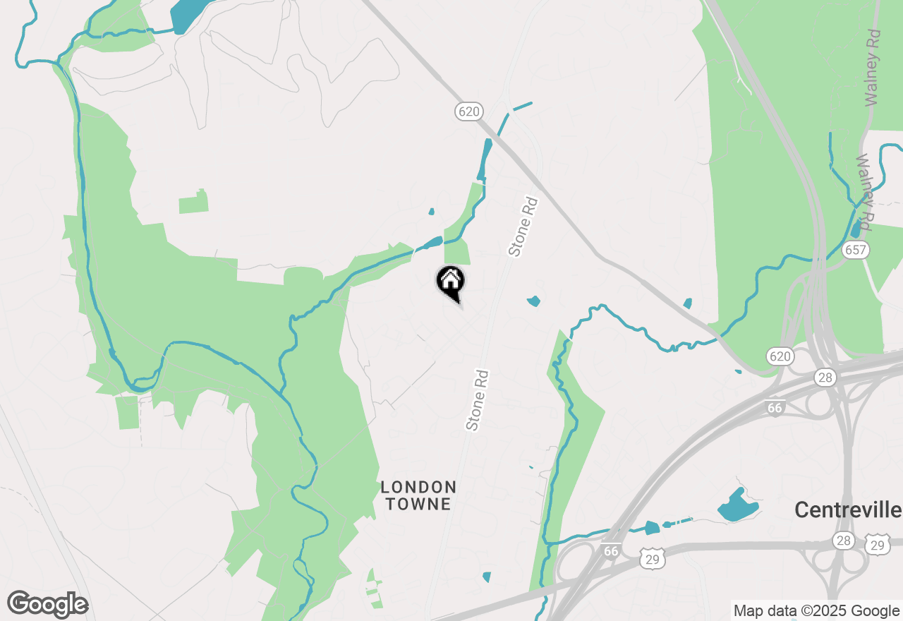 Map of 14724 Flower Hill Drive, Centreville, VA 20120