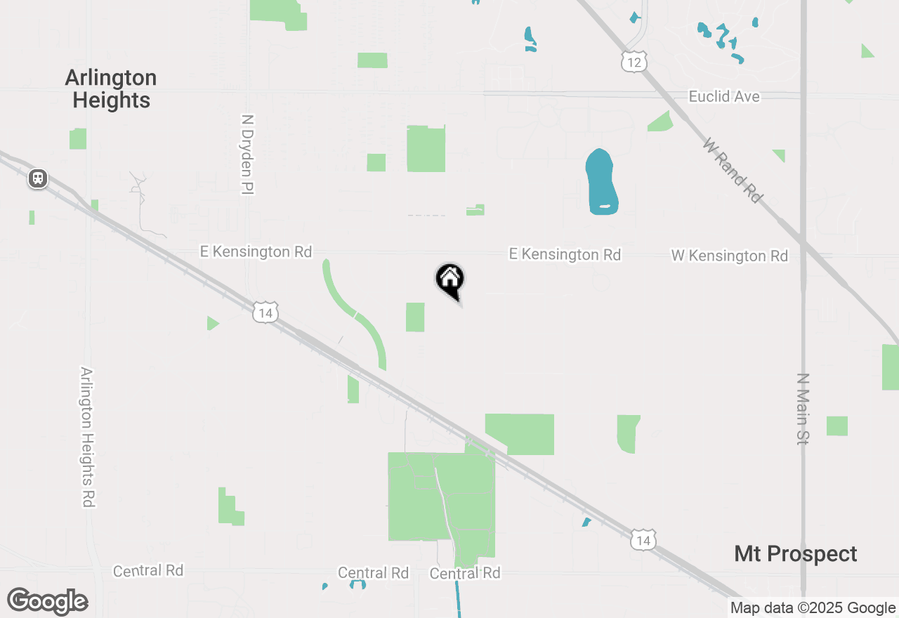 Map of 323 S Prindle Avenue, Arlington Heights, IL 60004