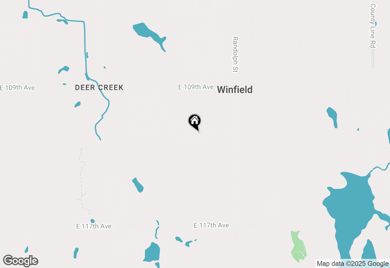 Map of 7511 E 111th Lane, Crown Point, IN 46307