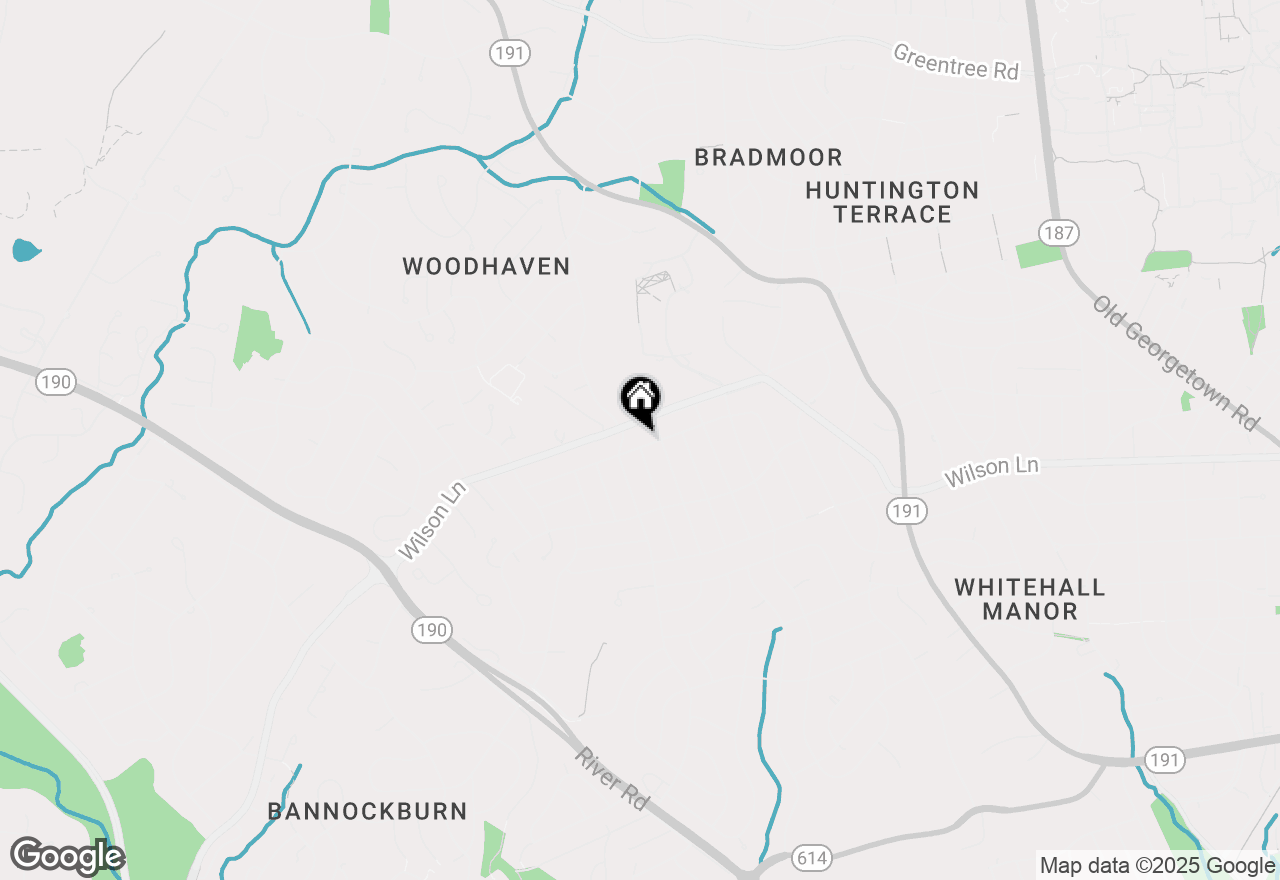 Map of 6205 Kirby Road, Bethesda, MD 20817