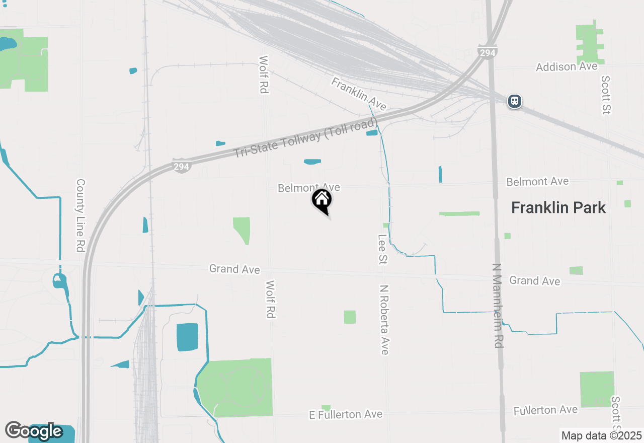 Map of 3050 Charles Street, Melrose Park, IL 60164