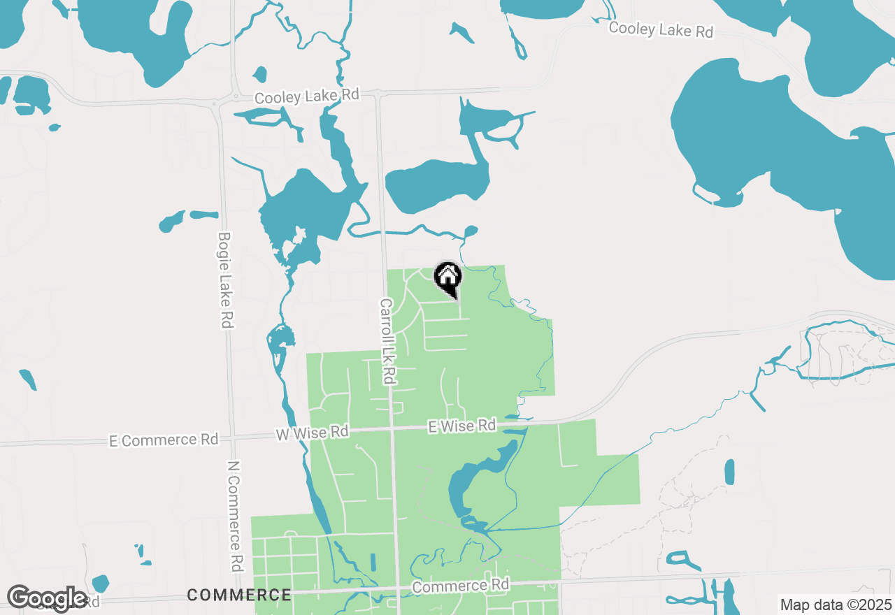 Map of 270 Arabelle Street, Commerce Twp, MI 48382