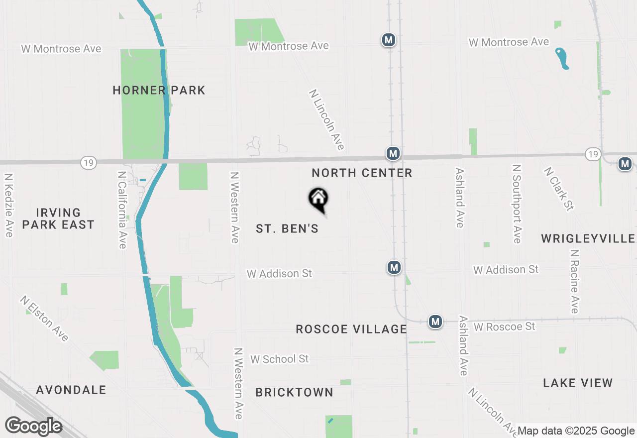 Map of 3750 N Hoyne Avenue, Chicago, IL 60618