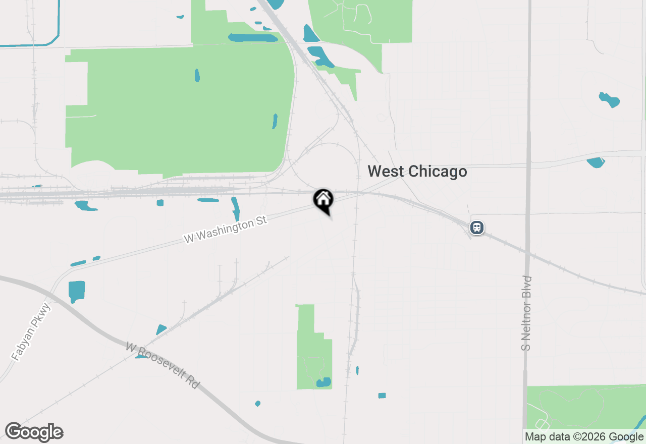 Map of 350-352 Harrison Street, West Chicago, IL 60185