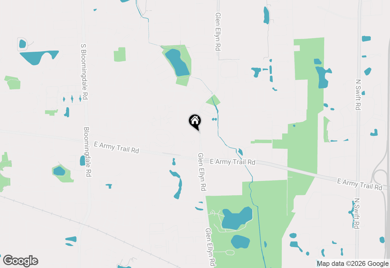 Map of 246 Harvard Lane, Bloomingdale, IL 60108