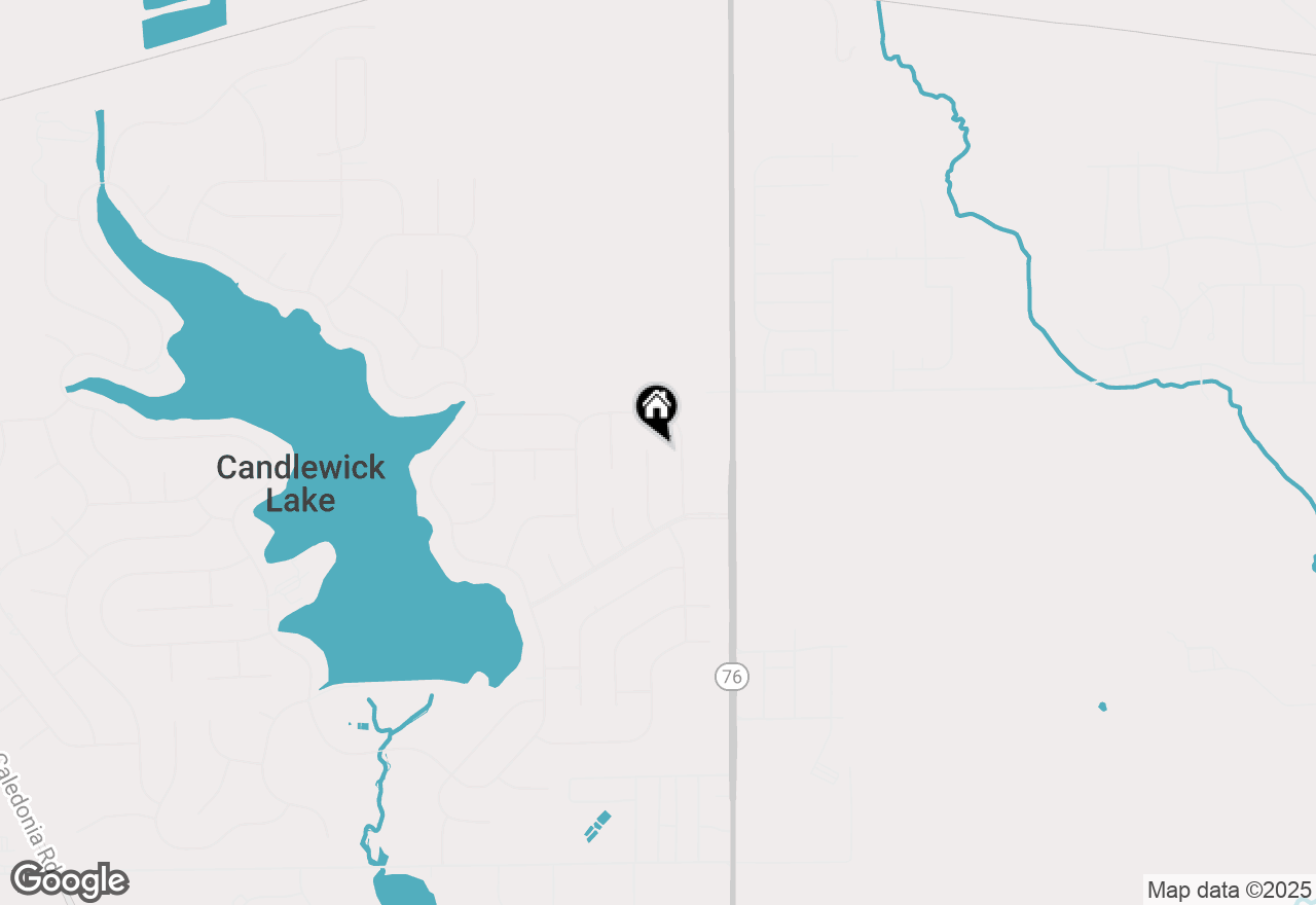 Map of 125 Queens Place Se, Poplar Grove, IL 61065