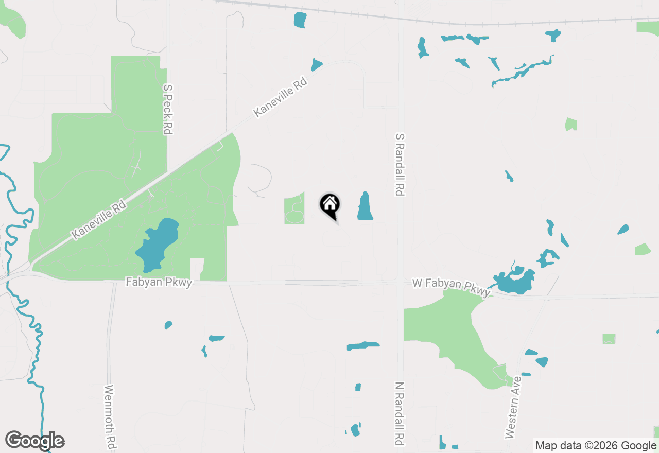 Map of 2829 Miller Road, Geneva, IL 60134